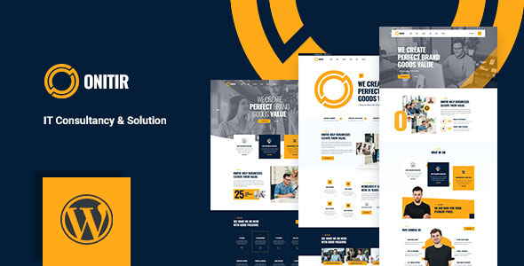 Onitir – IT Solutions WordPress theme