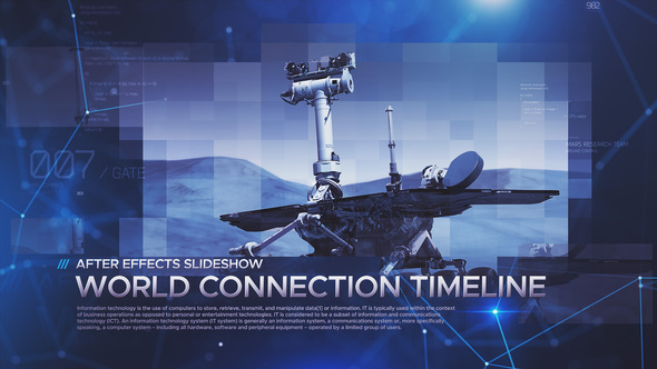 World Connection Timeline - VideoHive 28765674