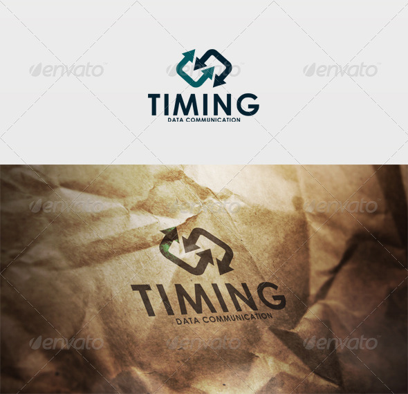 Timing Logo - Vector Abstract