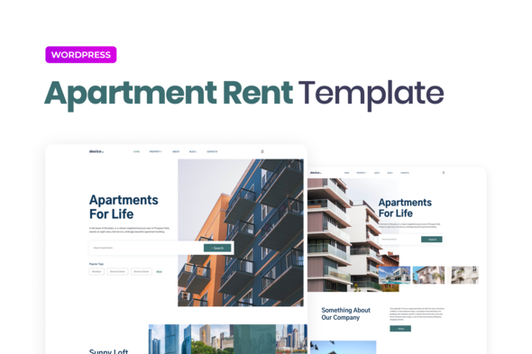 Dexico – Apartment Rent Elementor Template Kit