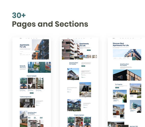 Dexico ? Apartment Rent Elementor Template Kit