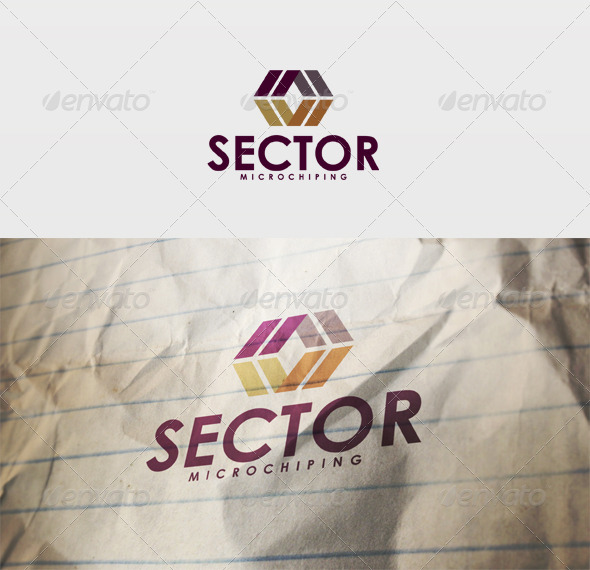 Sector Logo - Vector Abstract