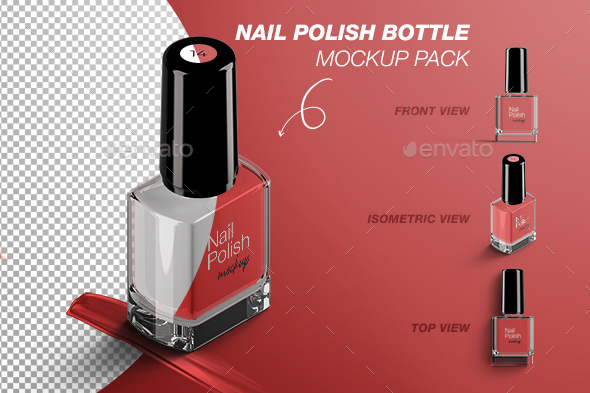 Download Nail Polish Bottle Mockup Pack By Nooga Studio Graphicriver