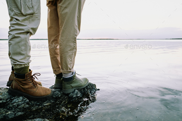 Romantic hike - Stock Photo - Images