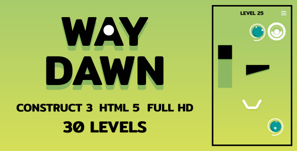 Way Dawn - HTML5 Game (Construct3)