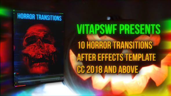 Halloween Horror Transitions - VideoHive 28775570