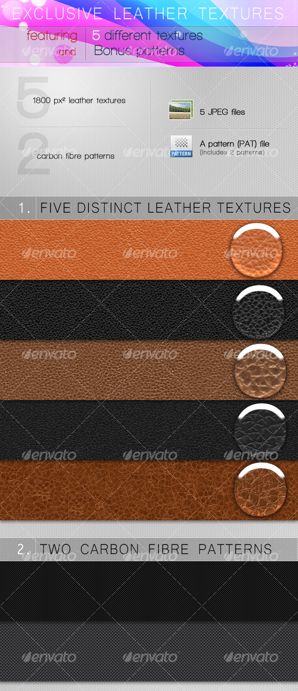 EXCLUSIVE LEATHER TEXTURES - Miscellaneous Textures