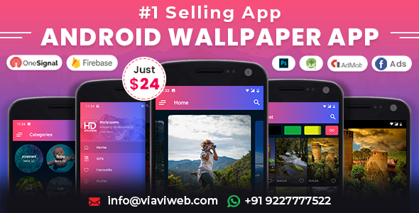 Android Wallpapers App - CodeCanyon 7054658