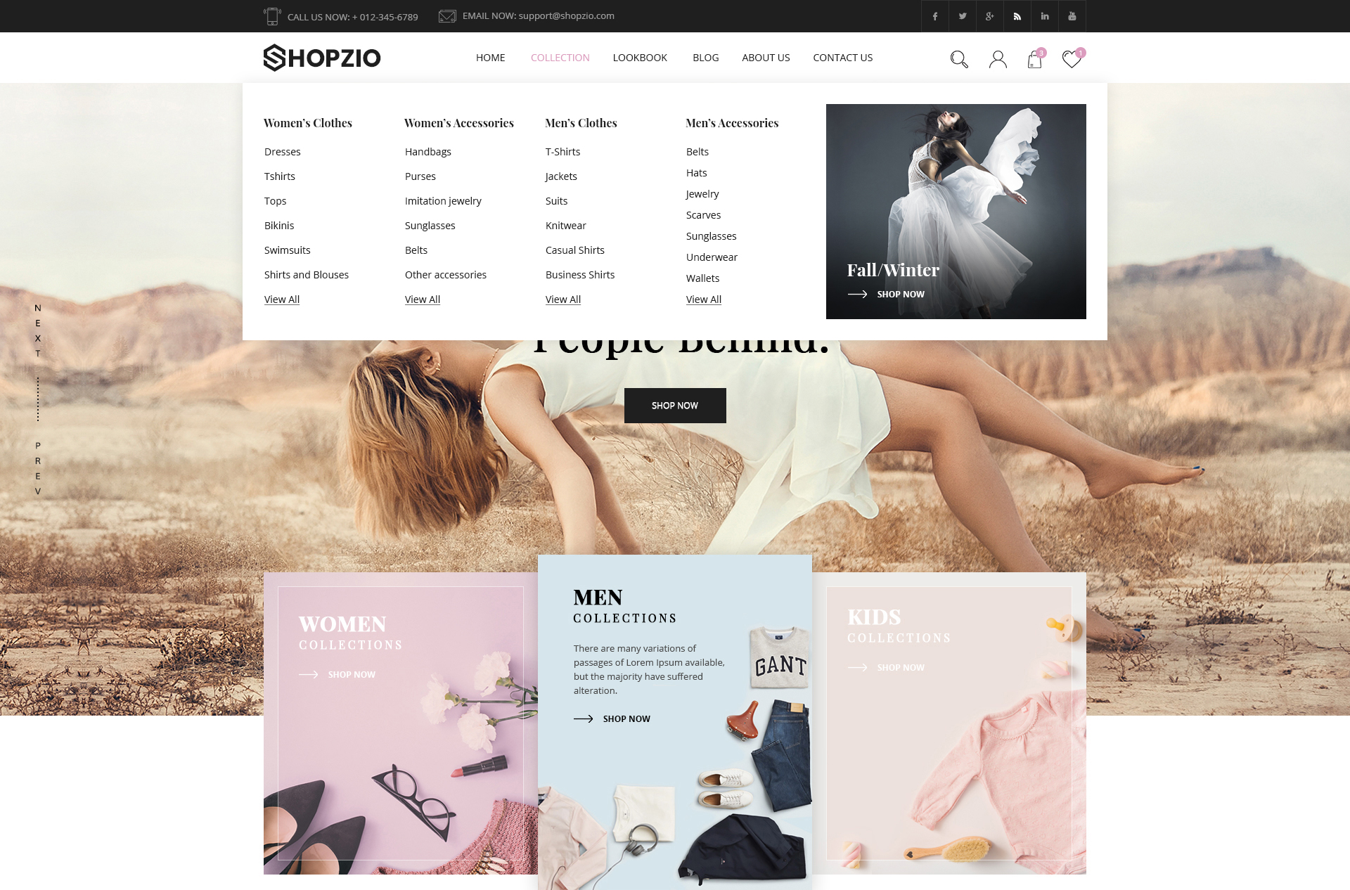 Shopzio Ecommerce Psd Template By Presstigers Themeforest