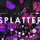 Paint Splatter Backgrounds 1