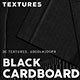 Black Cardboard Textures 2