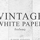 White Vintage Paper Textures 1