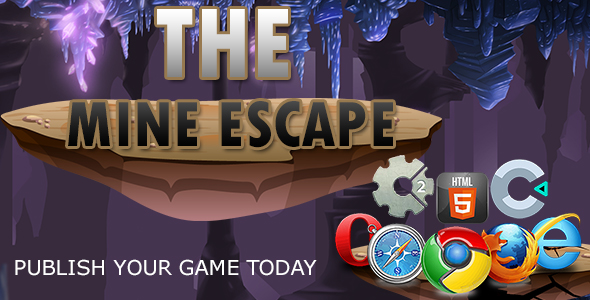 The Mine Escape - | HTML5 Construct 2 and Construct 3