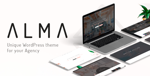 Alma – Minimalist Multi-Use WordPress Theme