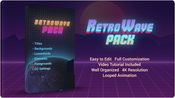 Retro Wave Pack - VideoHive 28786036