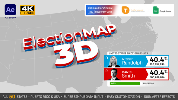 United States Election - VideoHive 28786534