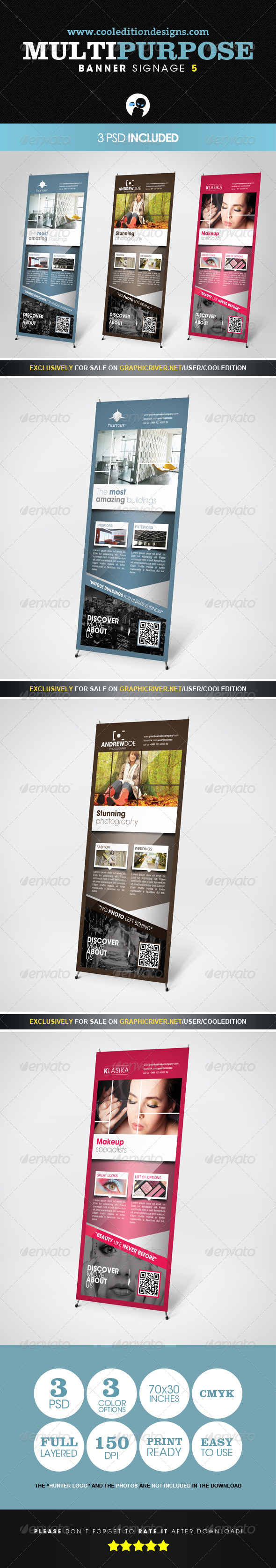 Multipurpose Banner Signage 5 - Signage Print Templates