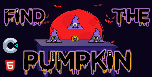 Find The Pumpkin - HTML5 Mobile Game