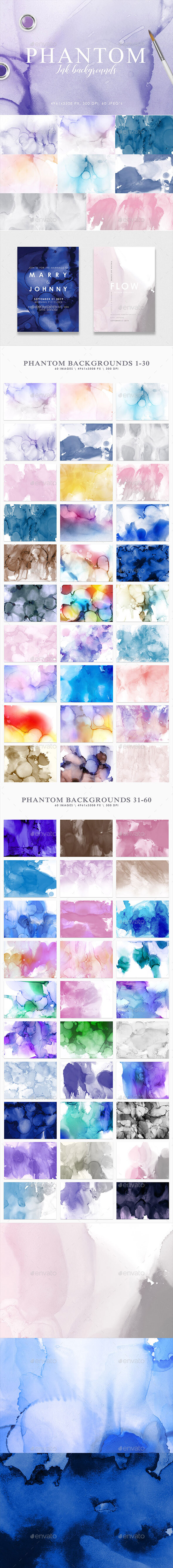 Phantom Ink Backgrounds