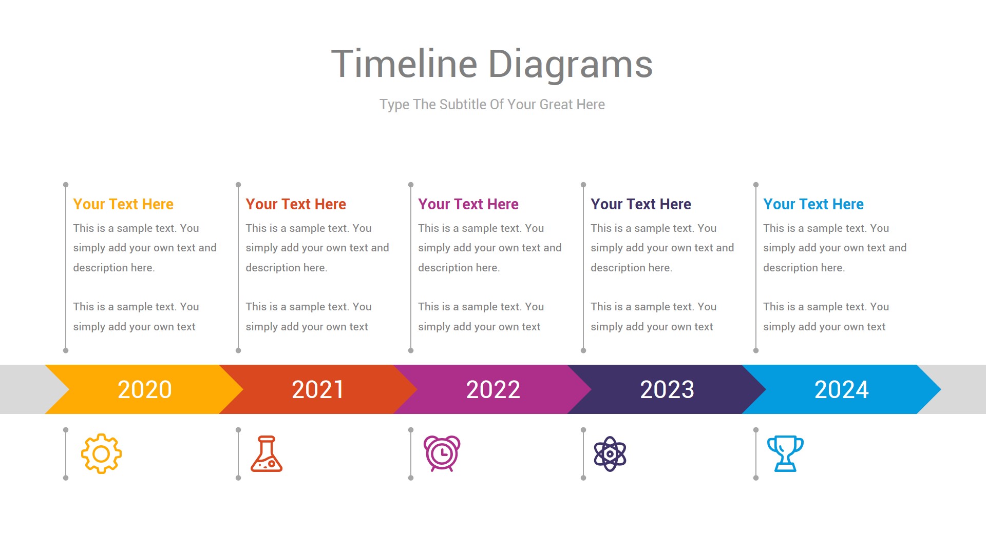 Timeline Diagrams Powerpoint In 2020 Timeline Diagram 3956