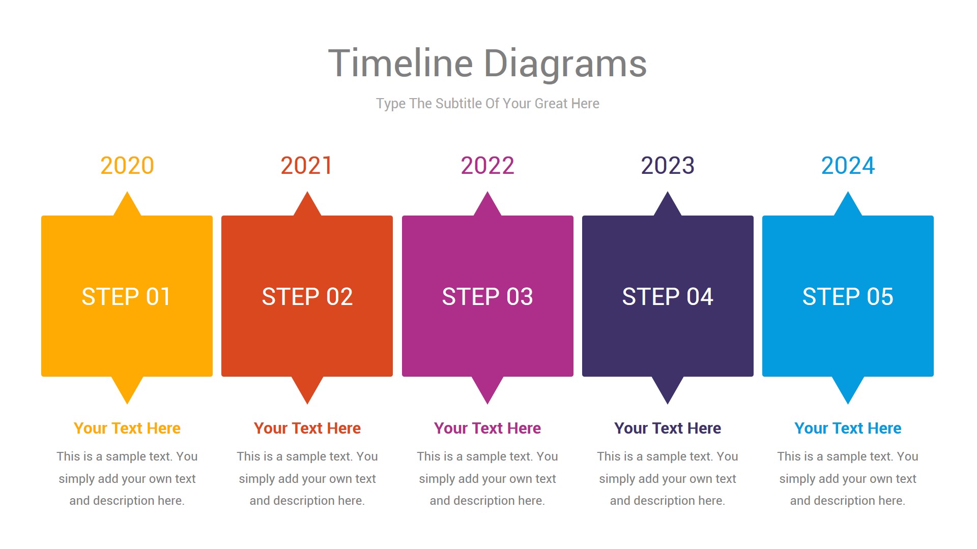 Timeline Diagrams PowerPoint Template, Presentation Templates ...