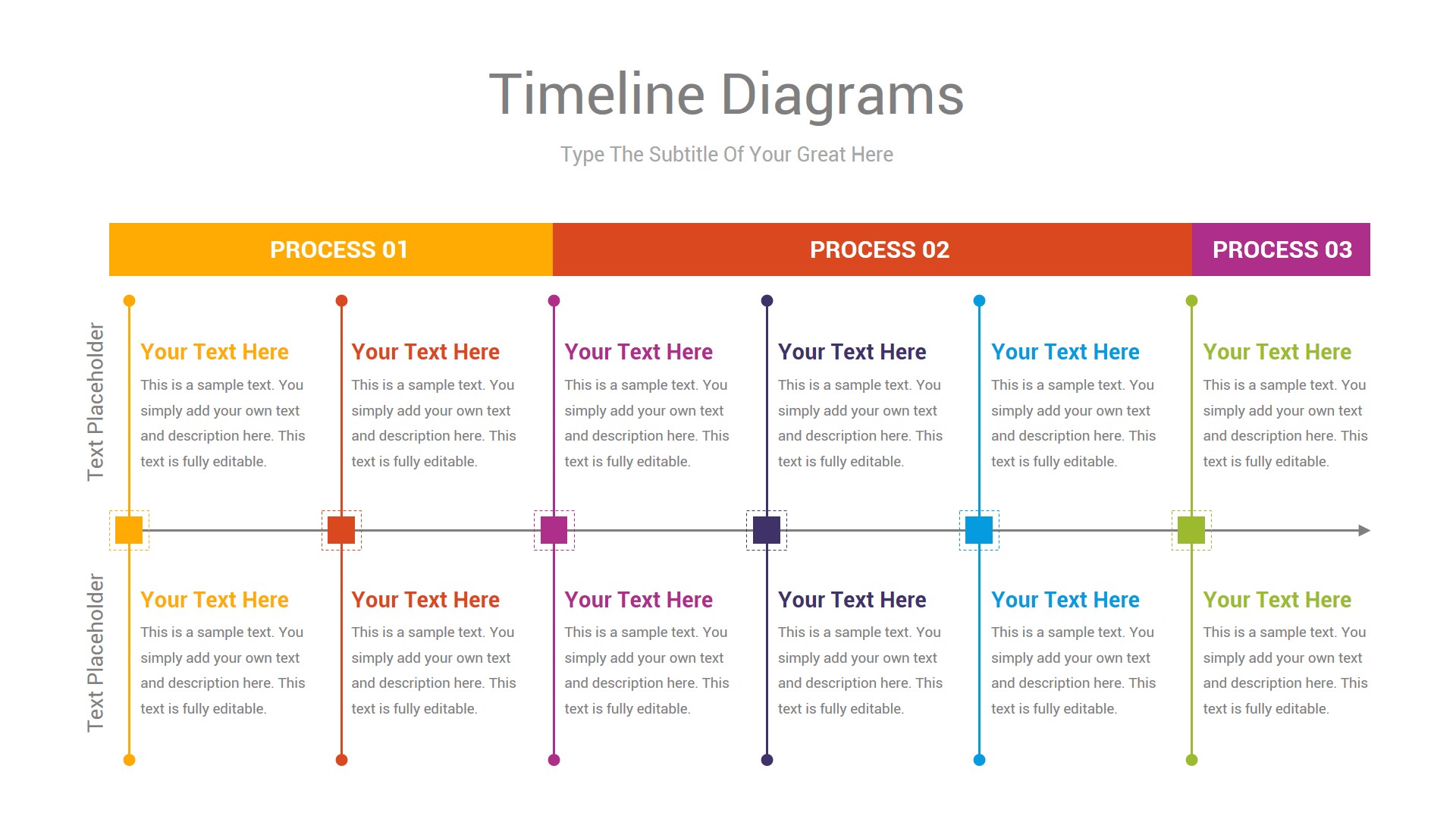 Timeline Diagrams PowerPoint Template by Neroox | GraphicRiver