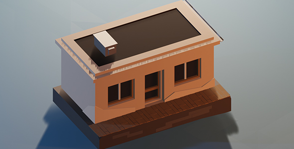 Low Poly House - 3Docean 28796800