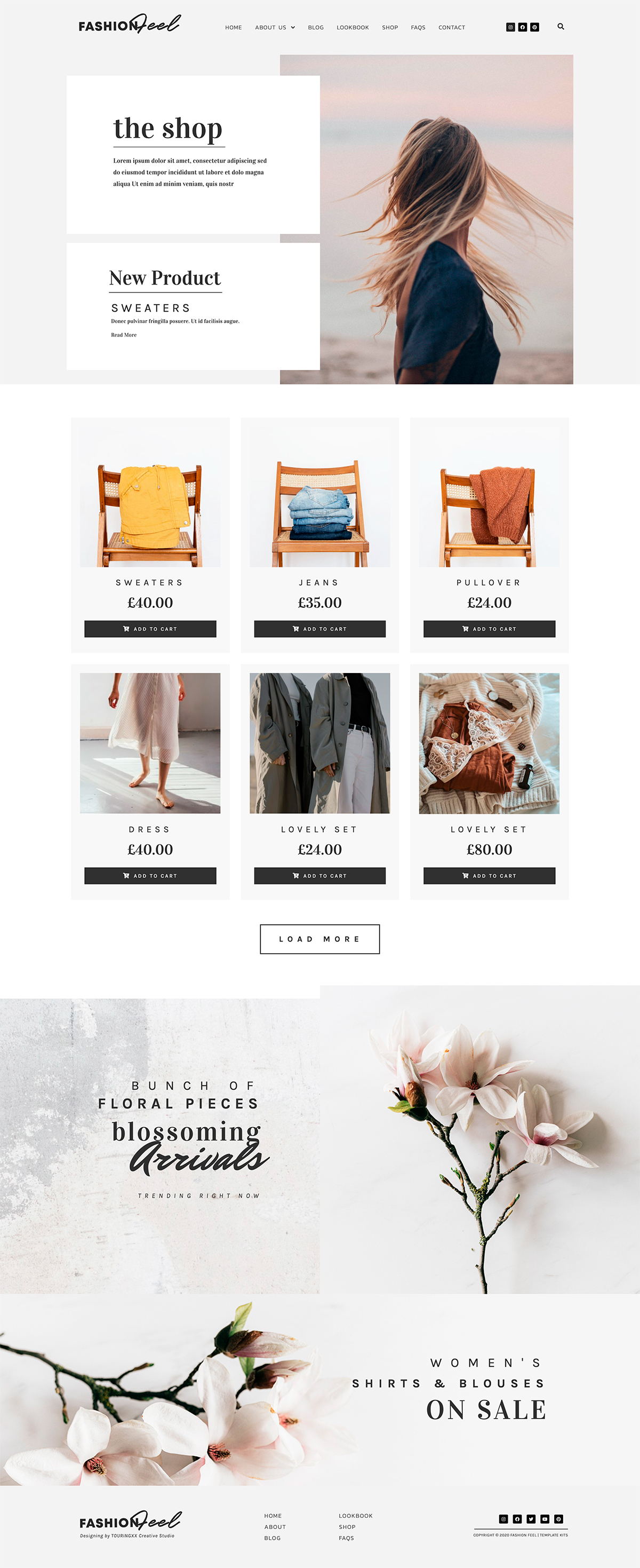 Fashion Feel - WooCommerce Elementor Template Kit by touringxx ...