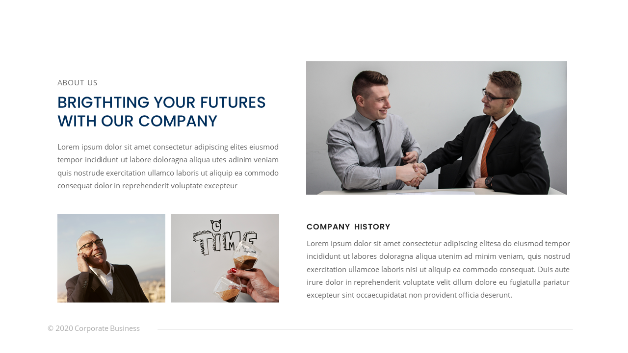 Corporate Business Multipurpose Google Slides Presentation Template ...