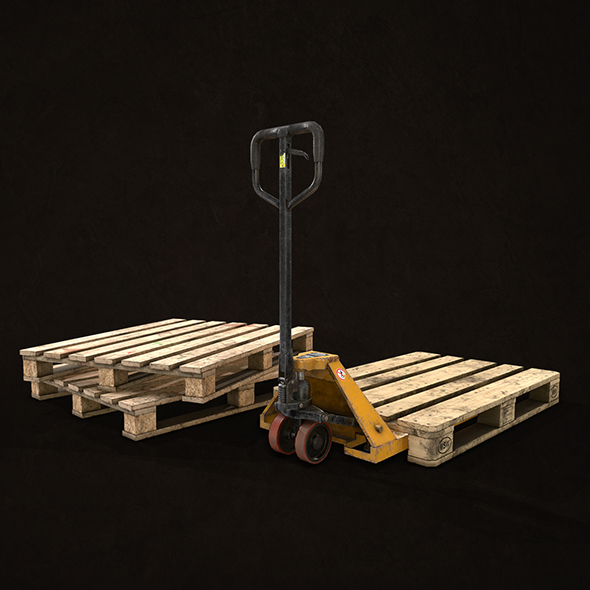 Pallet Jack with - 3Docean 28805326