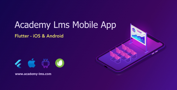 Academy Lms Mobile App - Flutter iOS & Android