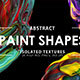 26 Abstract Paint Shapes