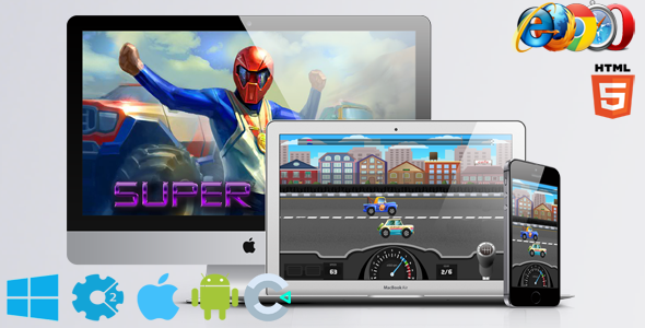 Super Drag HTML5 Game