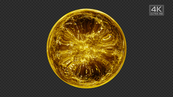 Gold Magic Sphere