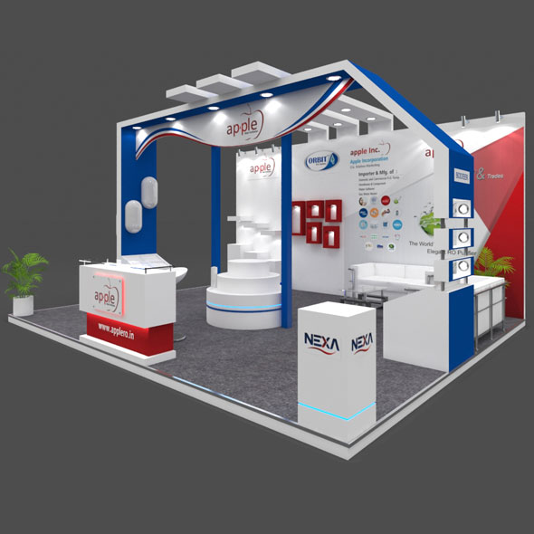 Exhibition Booth 3D - 3Docean 28811632