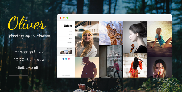 Verbose - Photography Blogger Template - 1