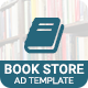 Shopping E-commerce Book Store Banner SE014
