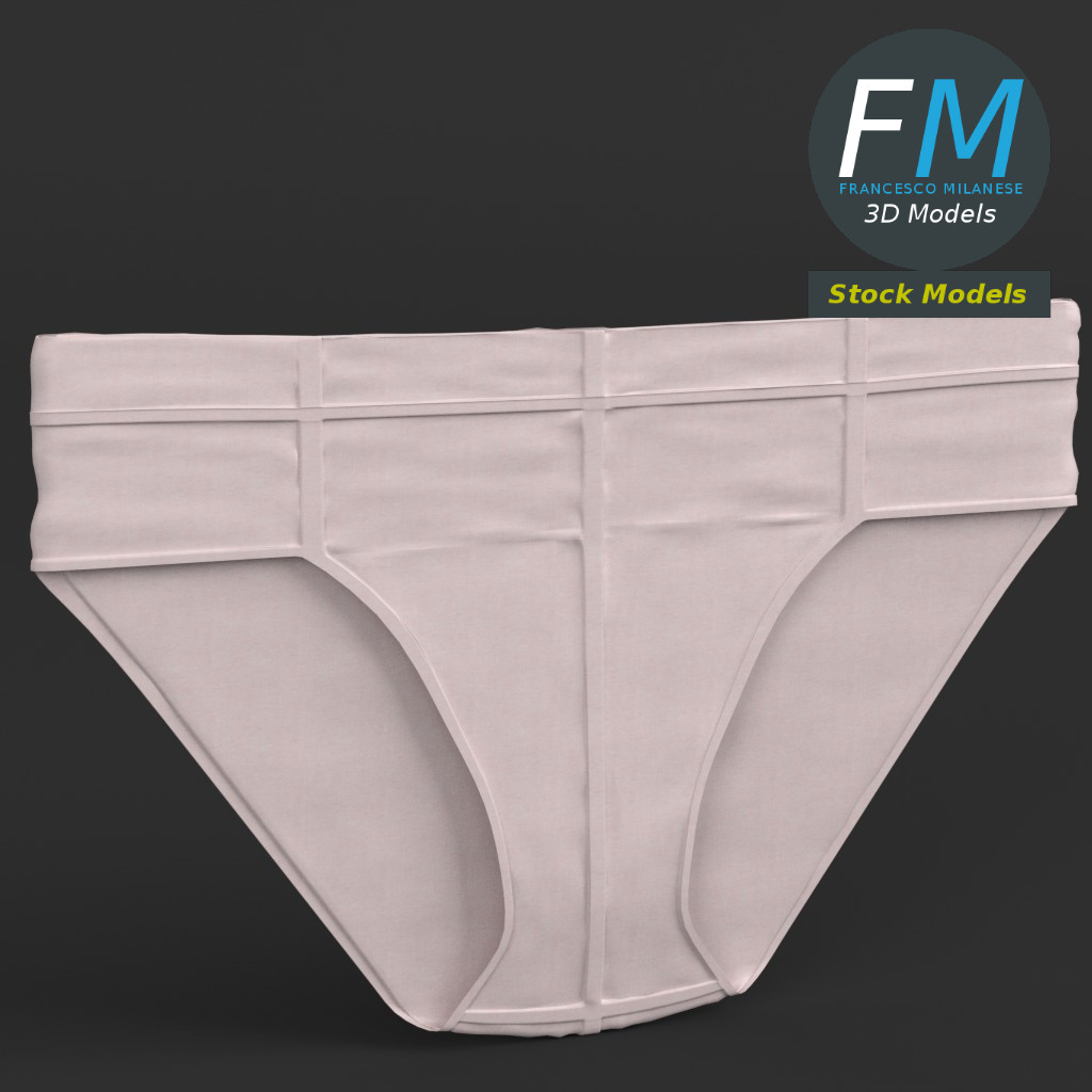 Flat briefs underwear by FrancescoMilanese85