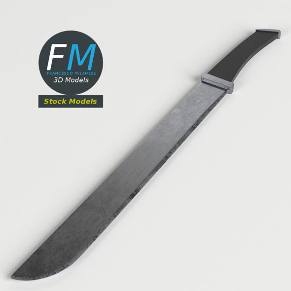 Machete knife - 3Docean 28834469