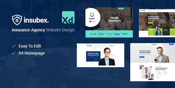 Download Insubex | Insurance & Consulting XD Template