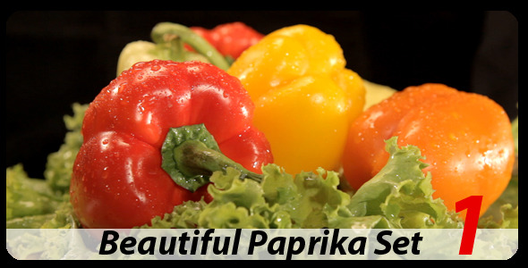 Beautiful Paprika Set 1