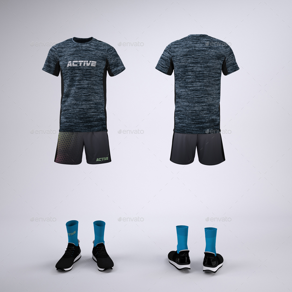 Download Running Outfit Mock-Up by Sanchi477 | GraphicRiver