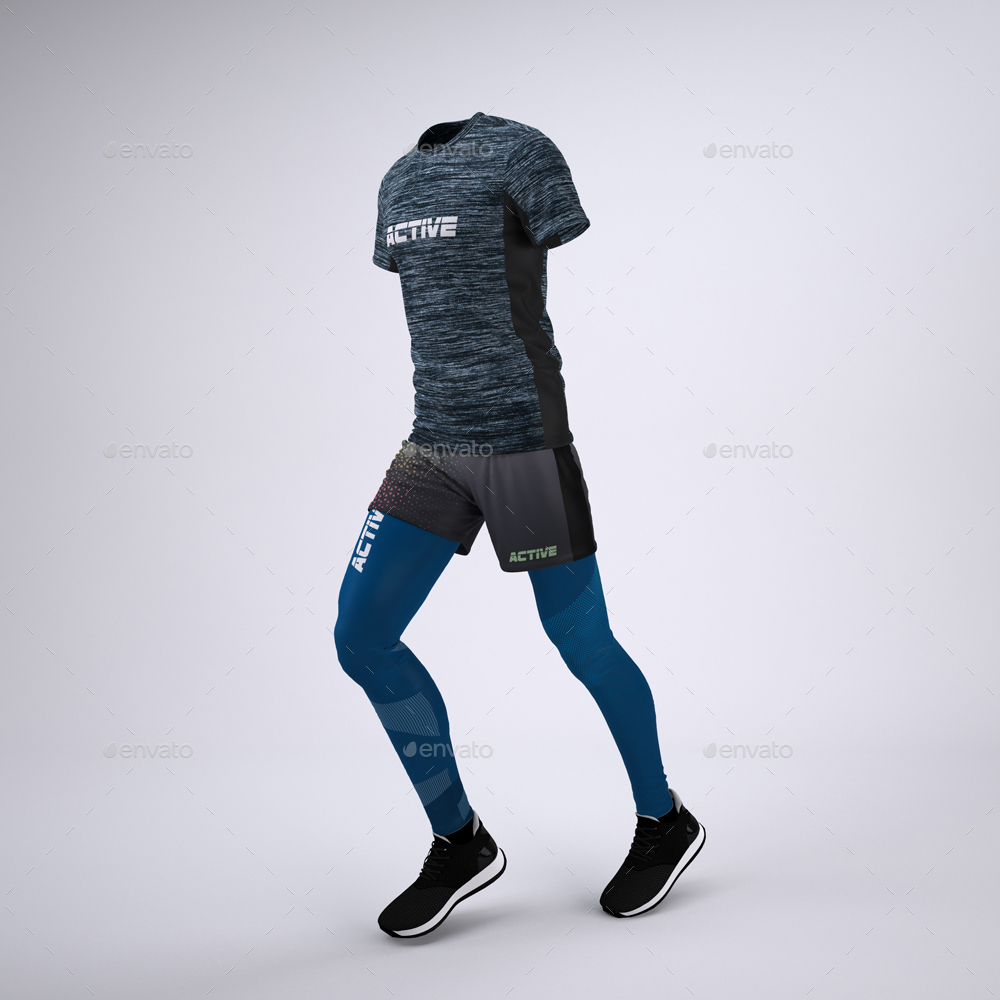 Download Running Outfit Mock Up By Sanchi477 Graphicriver
