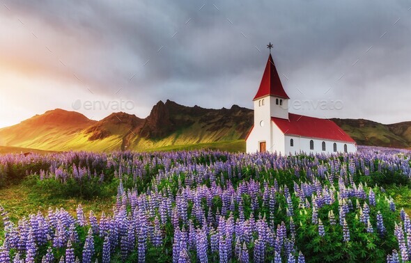 Iceland, located on the main ring road around the island