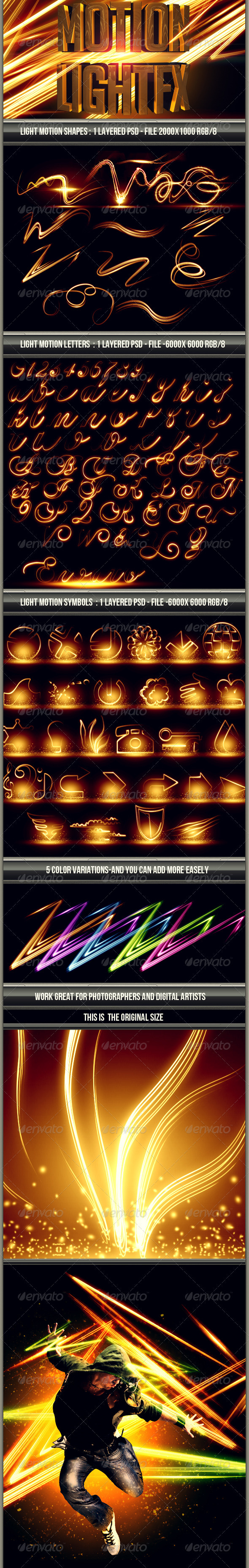 Light Shapes FX - Decorative Graphics