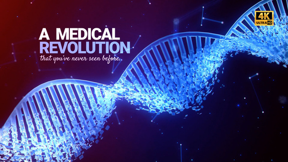 DNA Helix 4K - VideoHive 28858026