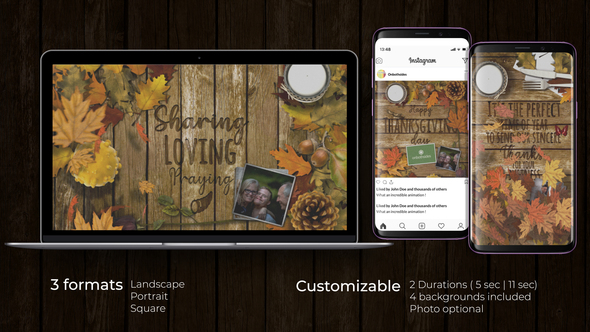 Thanksgiving Opener - VideoHive 28858337