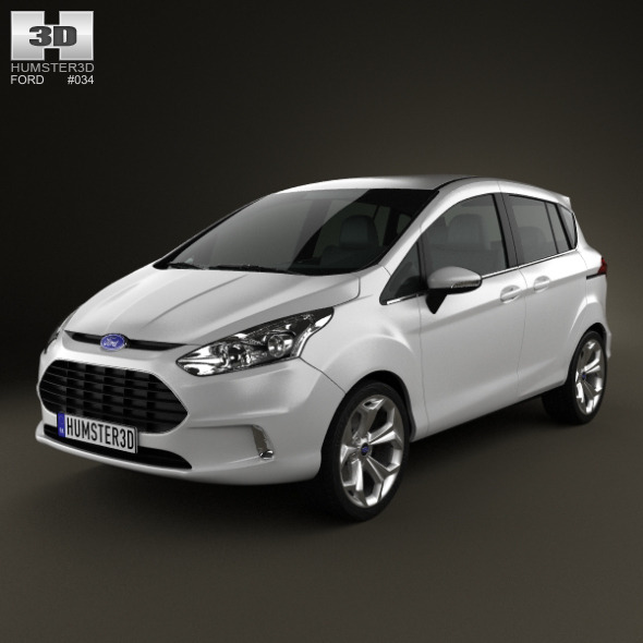 Ford B-MAX 2013 - 3DOcean Item for Sale
