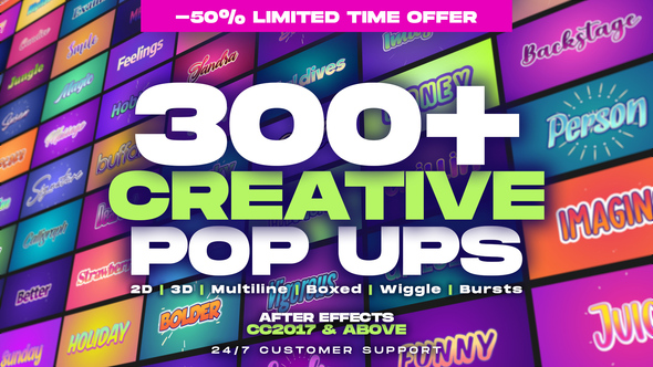 Creative Pop Ups - VideoHive 28823829
