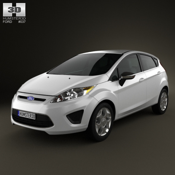 Ford Fiesta Hatchback 5-door 2012 - 3DOcean Item for Sale